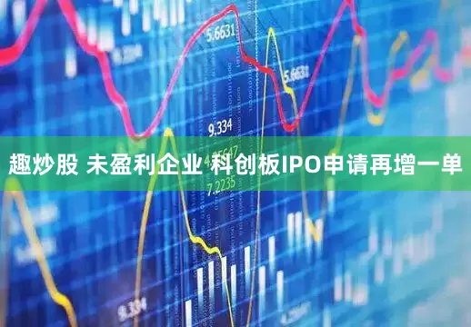 趣炒股 未盈利企业 科创板IPO申请再增一单