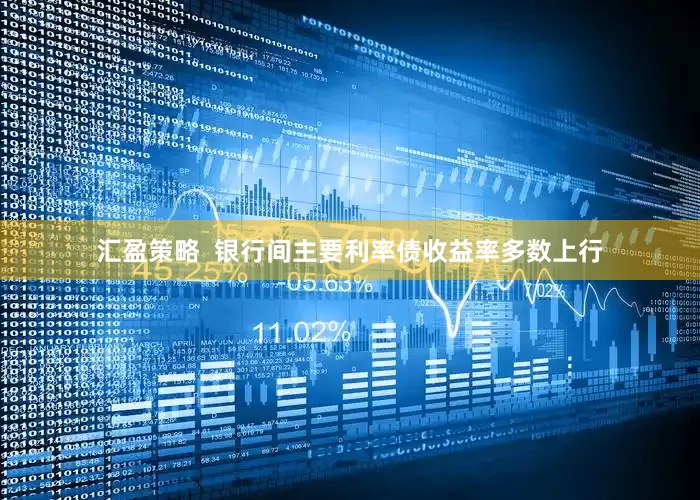 汇盈策略  银行间主要利率债收益率多数上行
