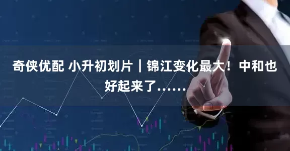 奇侠优配 小升初划片｜锦江变化最大！中和也好起来了……